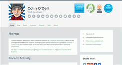 Desktop Screenshot of colinodell.com